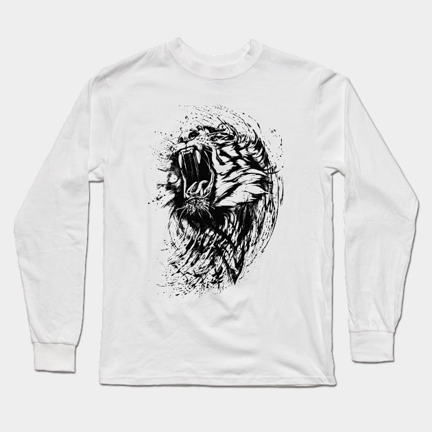 Rage. Long Sleeve T-Shirt by LeonLedesma